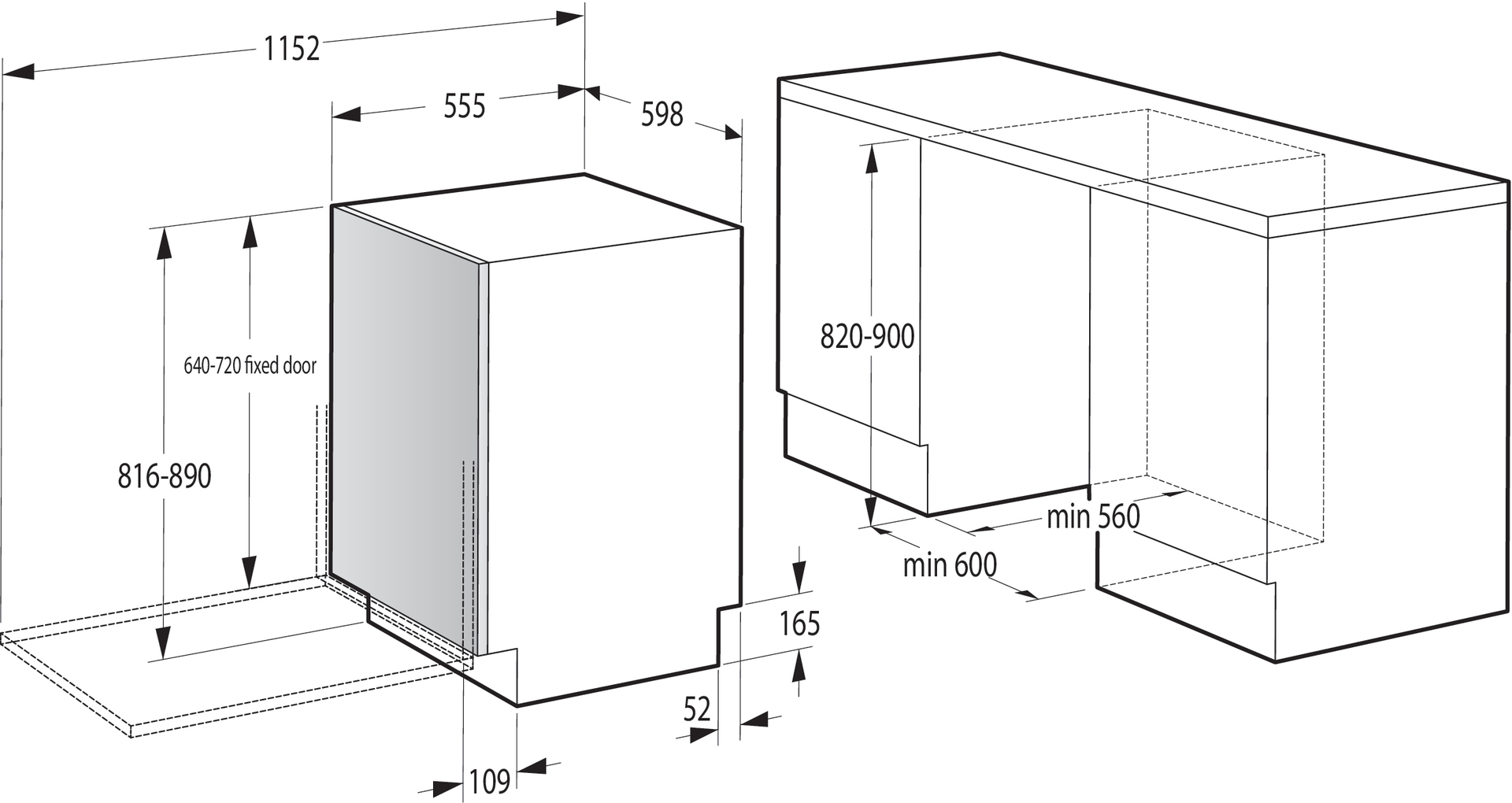 Gorenje GV673A61 — vue 1 sur 2