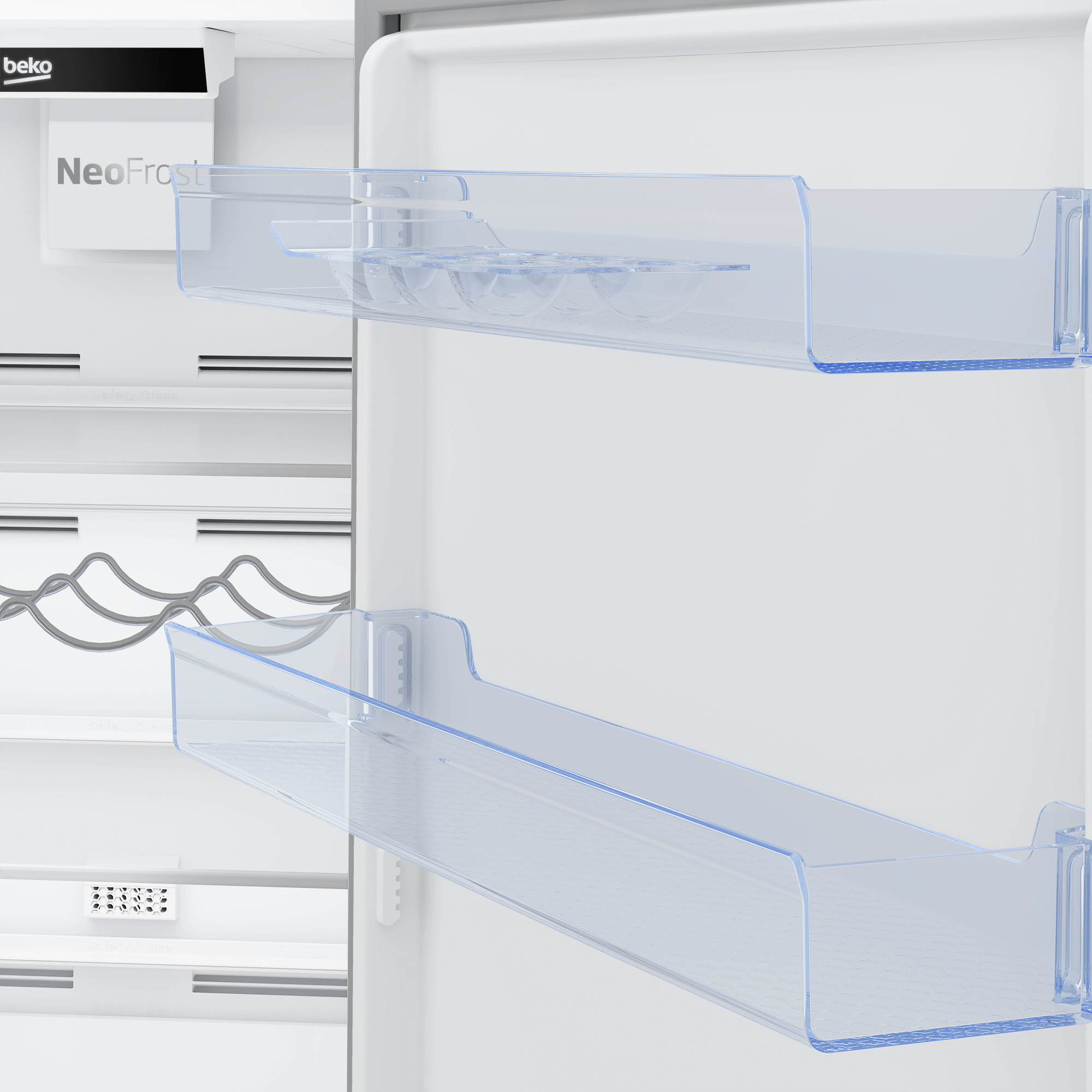 Beko RCNA366E40XP fridge-freezer Freestanding – image 6