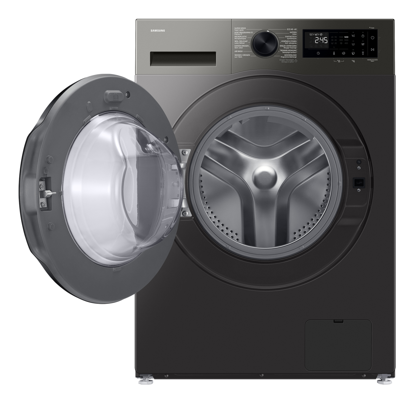 Samsung WD9UHG5U34BXEN washer dryer Freestanding Front-load Stainless steel – image 6