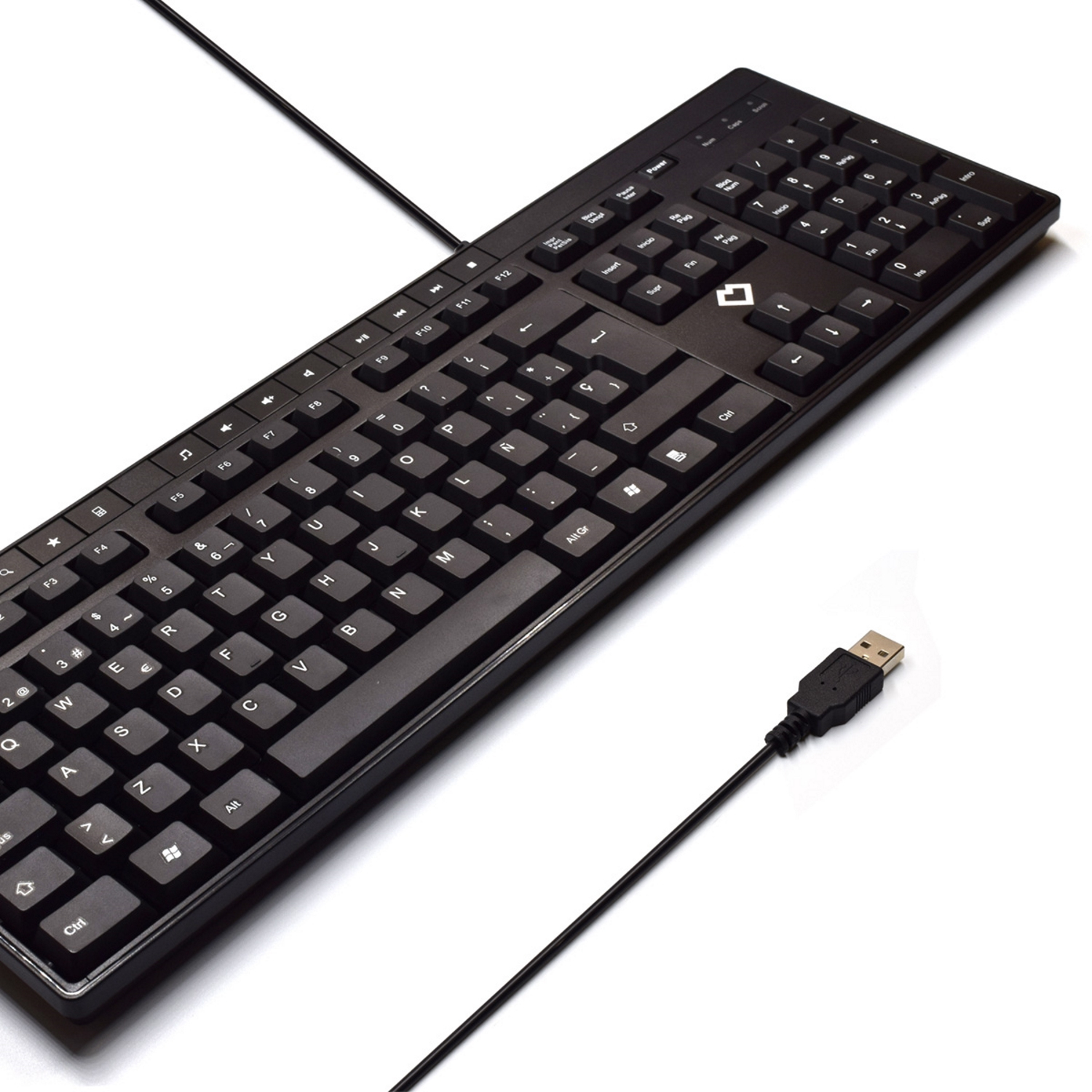 Welly Enjoy IT WY30102 keyboard Mouse included Home USB QWERTY Spanish Black – image 2