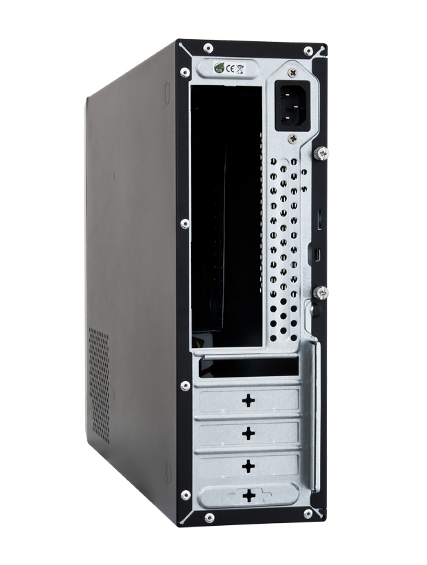 Chieftec FN-01B Mini Tower Black, Silver – image 3