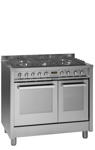 Hotpoint EG902GXS cooker Freestanding cooker Electric Gas Stainless steel