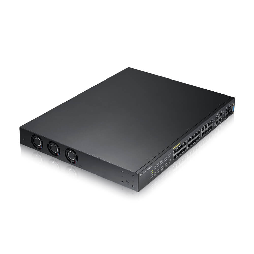 Zyxel GS2210-24HP Managed L2 Gigabit Ethernet (10/100/1000) Power over Ethernet (PoE) Black – image 2