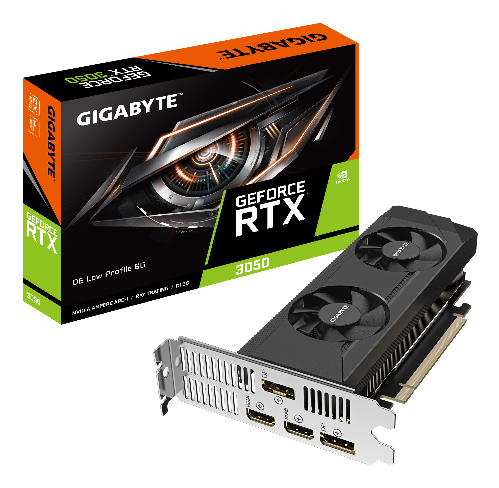GIGABYTE GeForce RTX 3050 D6 Low Profile – image 7