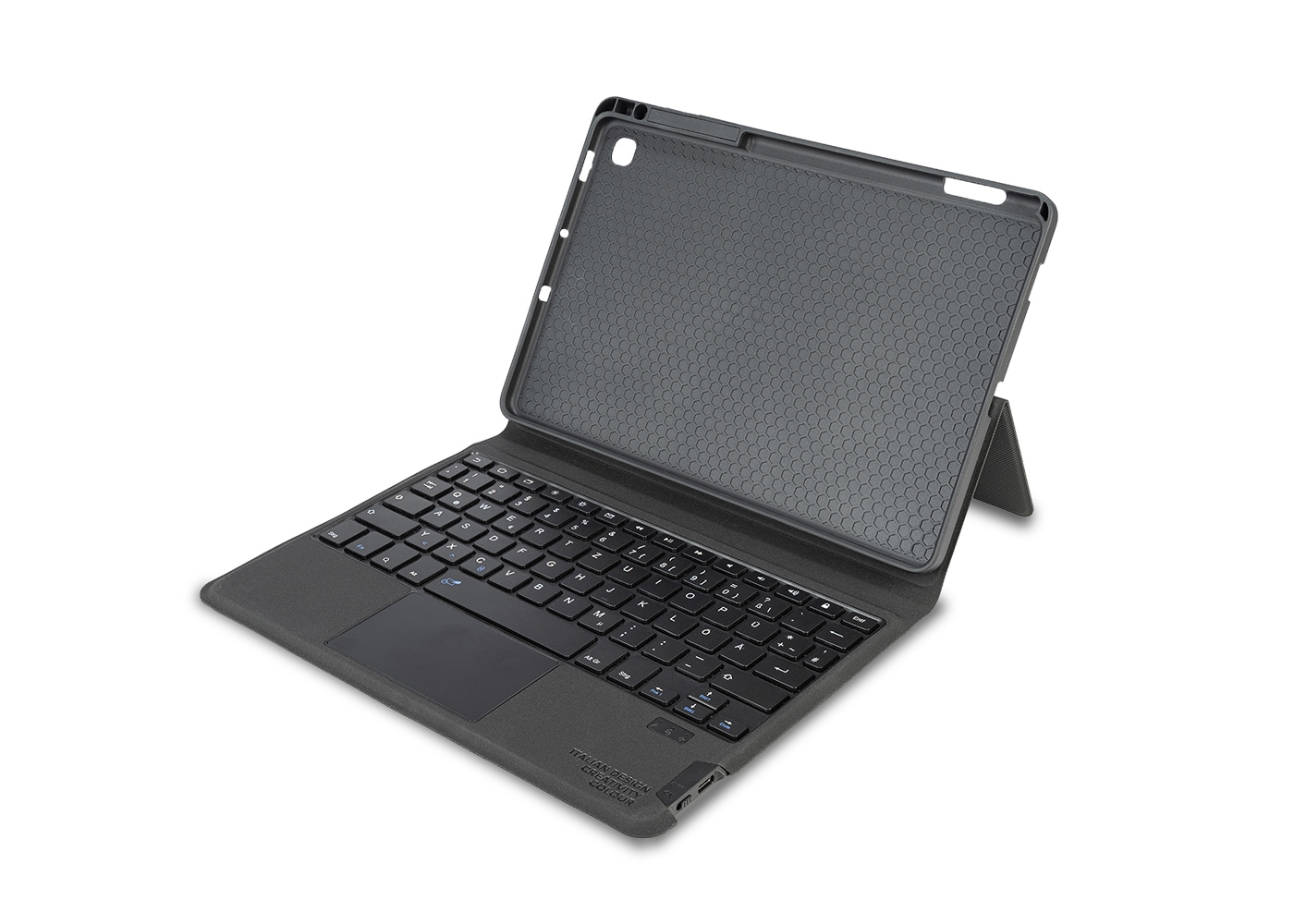 Samsung TUCANOTASTABS6 mobile device keyboard QWERTZ German Grey