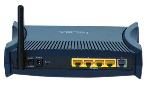 Nilox NX-R150 wireless router Fast Ethernet Black, Blue – image 2