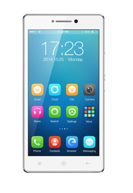 Haier i70 12.7 cm (5") Dual SIM Android 4.4 3G Micro-USB 1 GB 16 GB 2300 mAh White – image 1