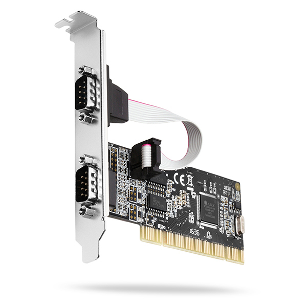 Axagon PCIA-S2 interface cards/adapter Internal Serial – image 1