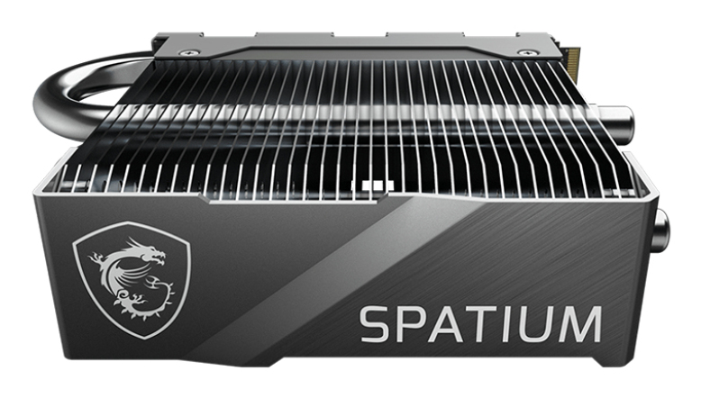 MSI SPATIUM M580 PCIe 5.0 NVMe M.2 FROZR 2TB – image 2