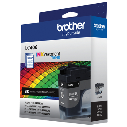Brother LC406BKS ink cartridge 1 pc(s) Original Standard Yield Black – image 7