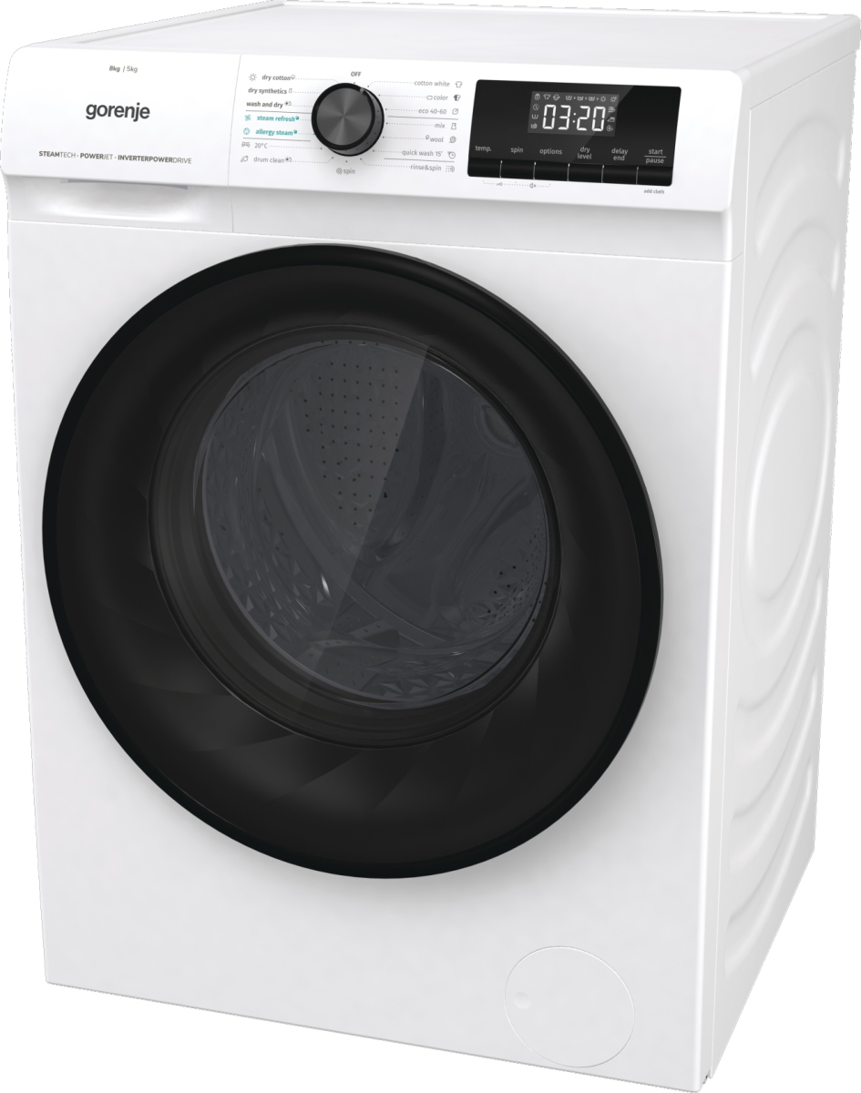 Gorenje WD8514S washer dryer Freestanding Front-load White – image 5