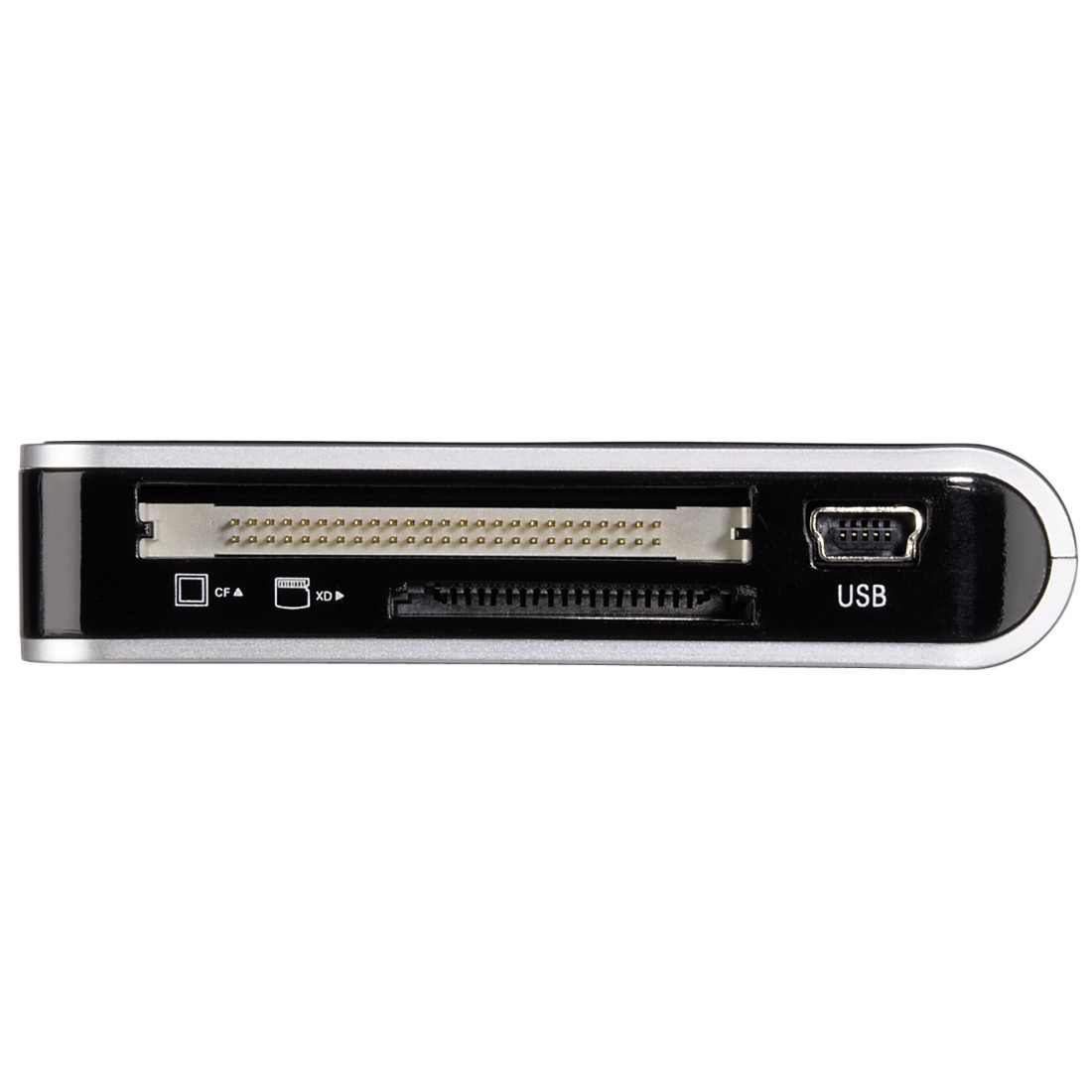 Hama 128257 card reader USB 2.0 Black, Silver – image 3