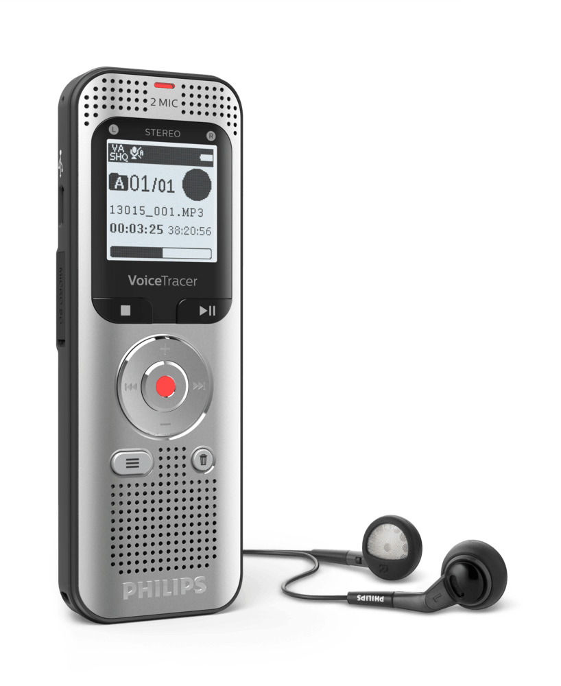 Philips Voice Tracer DVT2050/00 dictaphone Flash card Silver – image 7