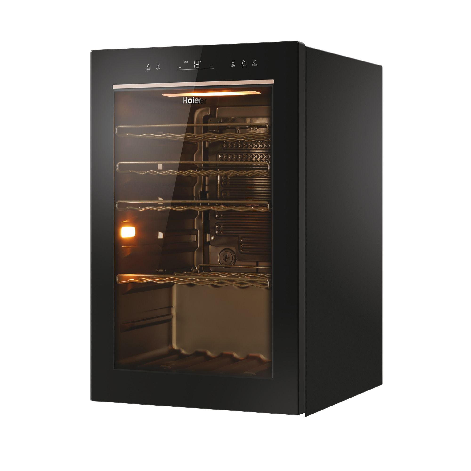Haier Wine Bank 50 Series 3 HWS49GAE Compressor wine cooler Freestanding Black 49 bottle(s) – image 6