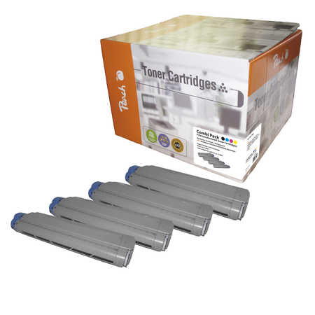 Peach PT476 toner cartridge 4 pc(s) Black, Cyan, Magenta, Yellow