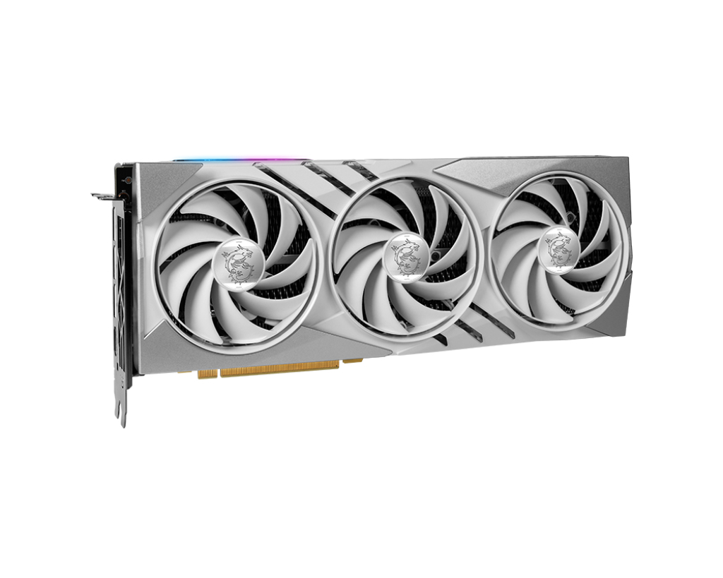 MSI GeForce RTX 4070 GAMING X SLIM WHITE 12G – image 3