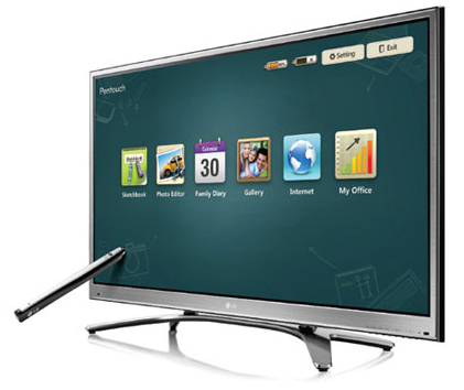 LG 60PZ850 TV 152.4 cm (60") Full HD Black, Stainless steel – image 4