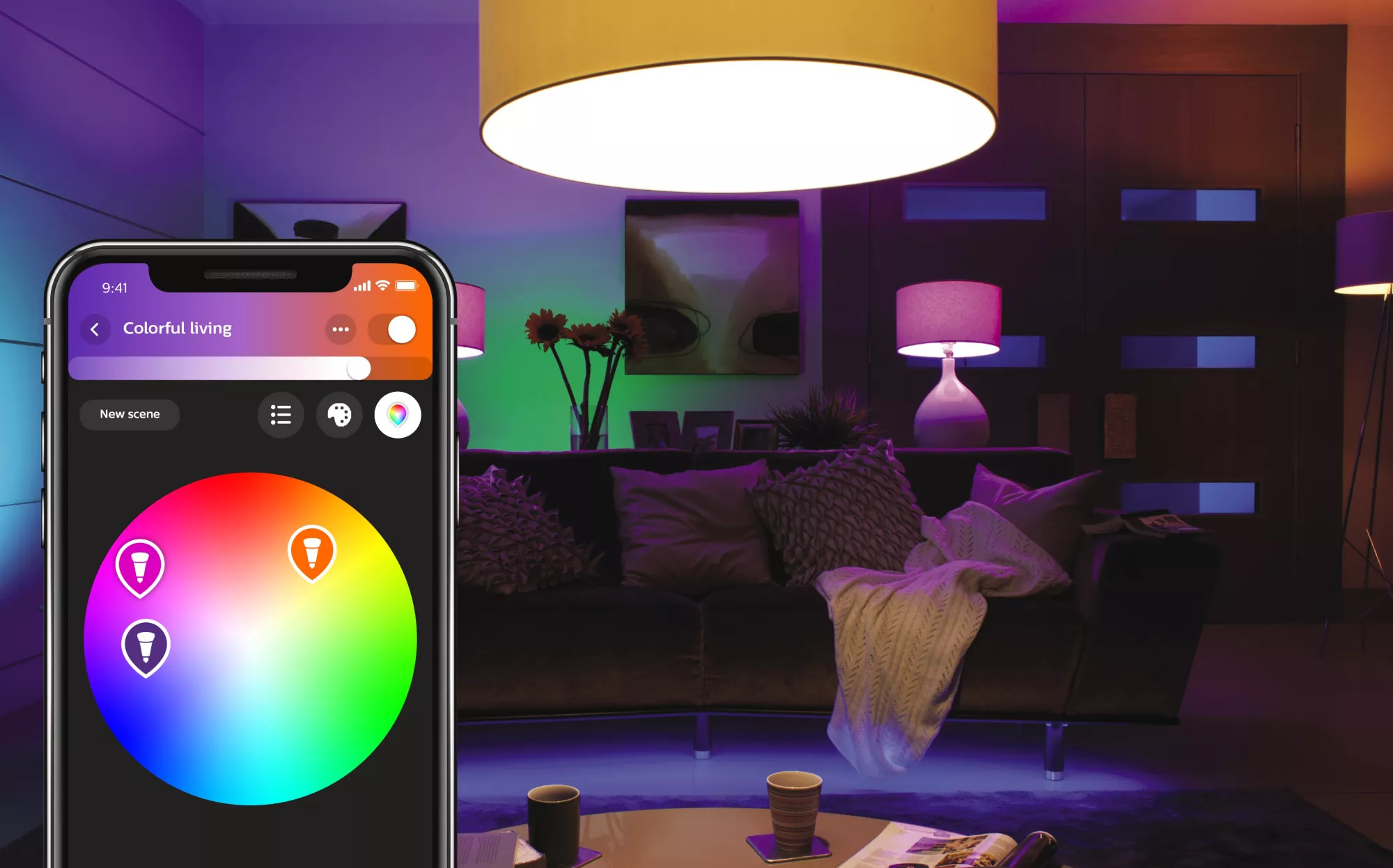 Philips by Signify Philips Hue White and colour ambience 046677548551 smart lighting Smart lighting kit Bluetooth/Zigbee – image 2