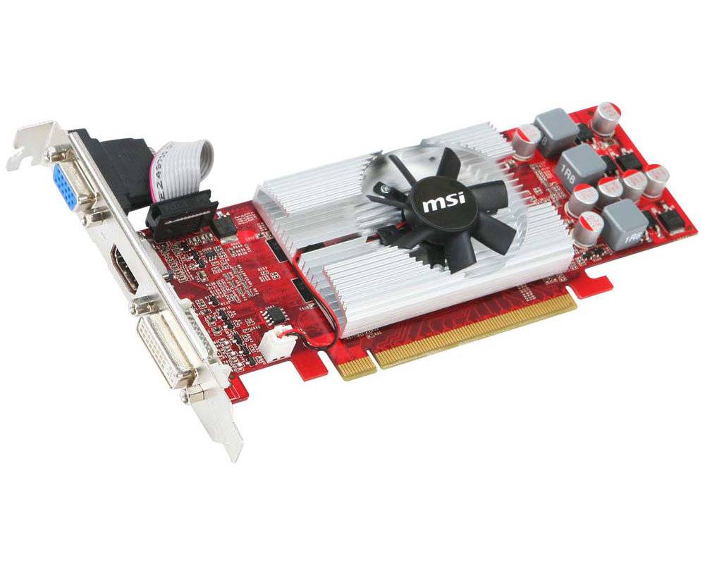 MSI N220GT-MD1GD3/LP graphics card NVIDIA GeForce GT 220 – image 3