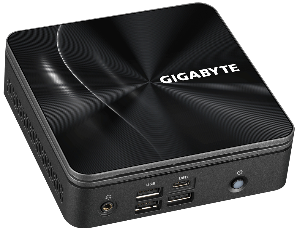GIGABYTE GB-BRR3-4300 PC/workstation barebone UCFF Black 4300U