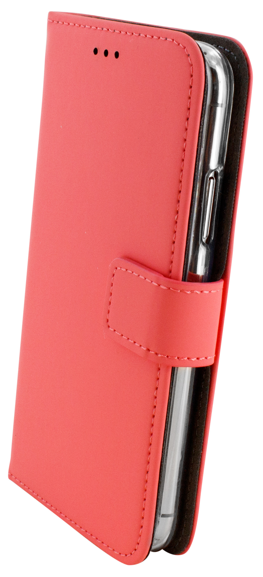 Mobiparts Premium Wallet TPU Case Apple iPhone X, iPhone XS Peach Pink – image 2