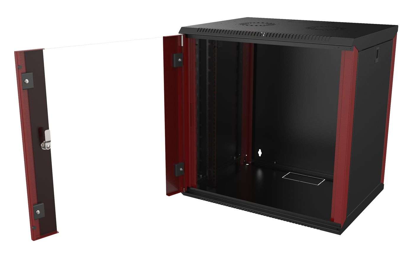 Lanview RUC12U45BR rack cabinet 12U Wall mounted rack – image 2