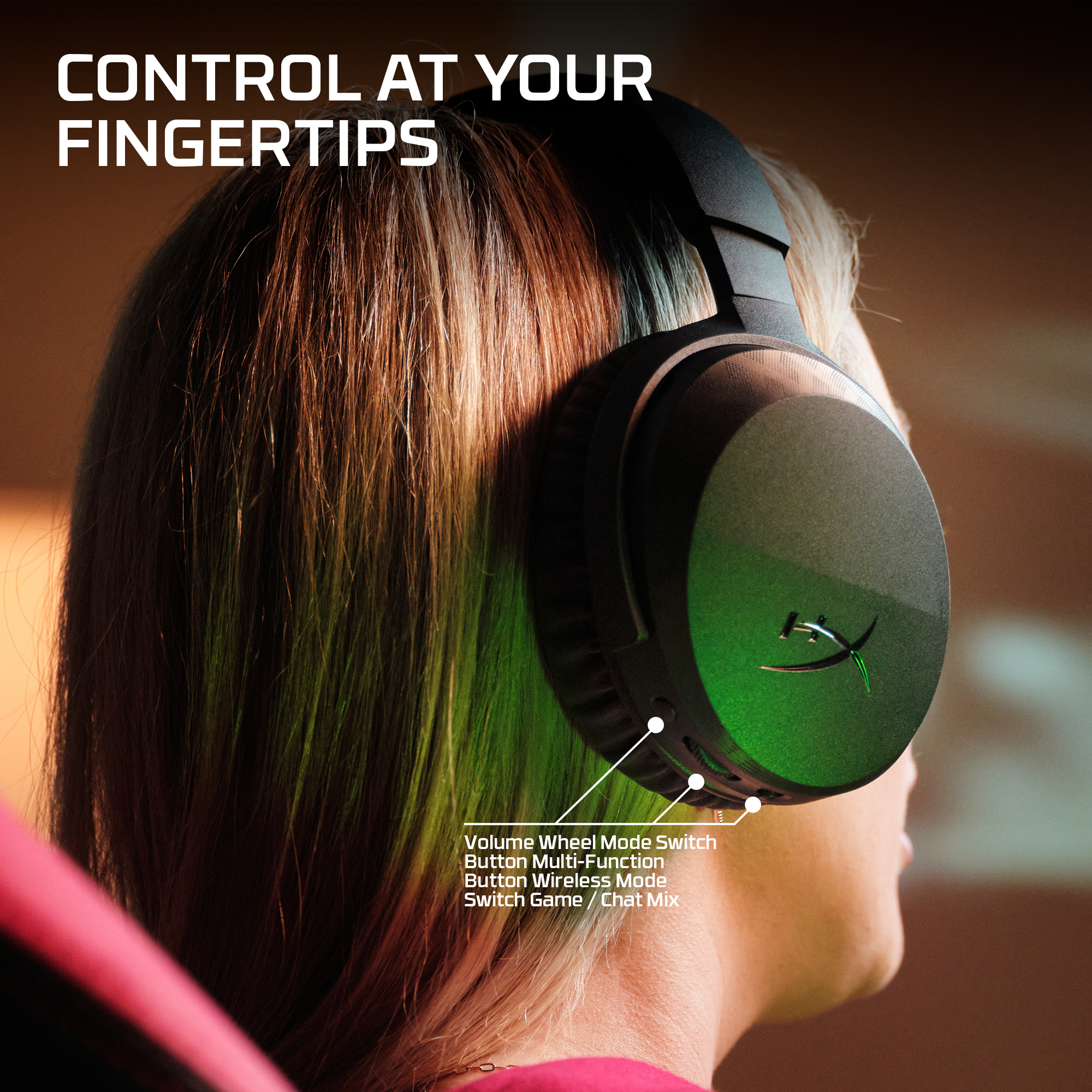 HyperX CloudX Stinger 3 Wireless Gaming Headset Xbox – image 3