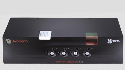 Vertiv SC740C-201 KVM switch Black – image 1