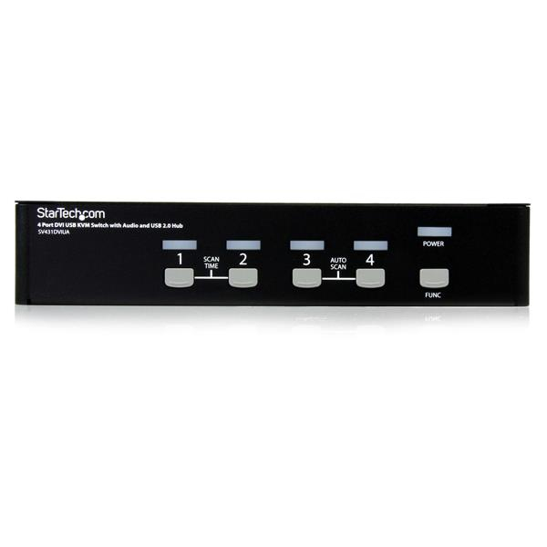 StarTech.com StarView 4-Port DVI USB KVM Switch – image 2