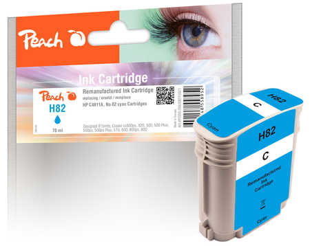 Peach PI300-386 ink cartridge 1 pc(s) Compatible Standard Yield Cyan
