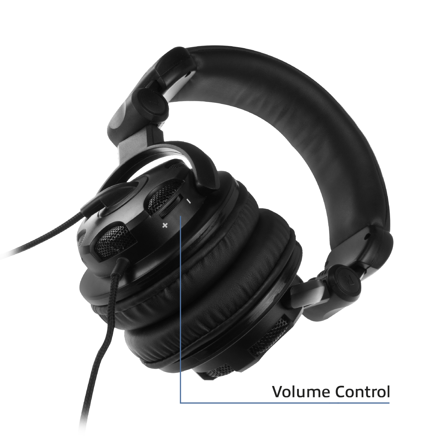 Ewent EW3564 headphones/headset Wired Head-band Calls/Music Black – image 4