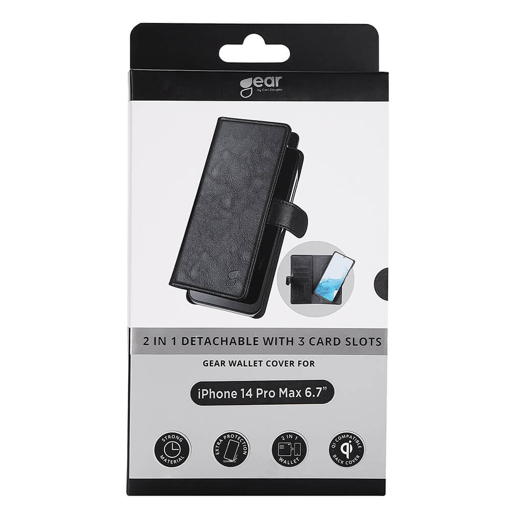 Gear Wallet Case 2in1 Black - iPhone 14 Pro Max – image 2