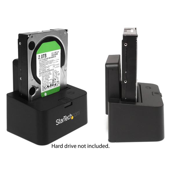 StarTech.com USB 3.0 eSATA Hard Drive Docking Station with Cooling Fan – image 3