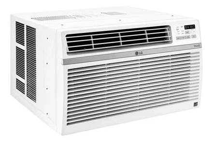 Resim LG LW1217ERSM Pencere Tipi Klima, 12000 BTU/sa, 51 m², Beyaz