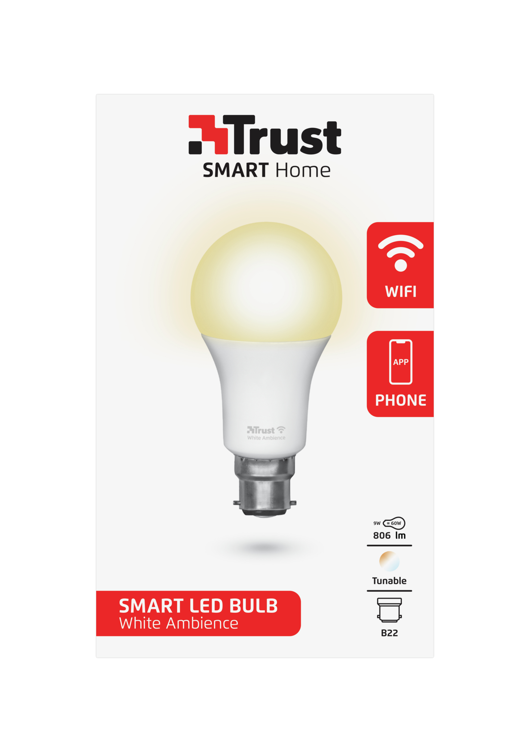 Trust 71286 smart lighting Smart bulb Wi-Fi – image 4
