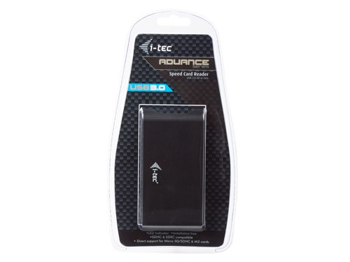 i-tec USB3READ-B card reader USB 3.2 Gen 1 (3.1 Gen 1) Black – image 3