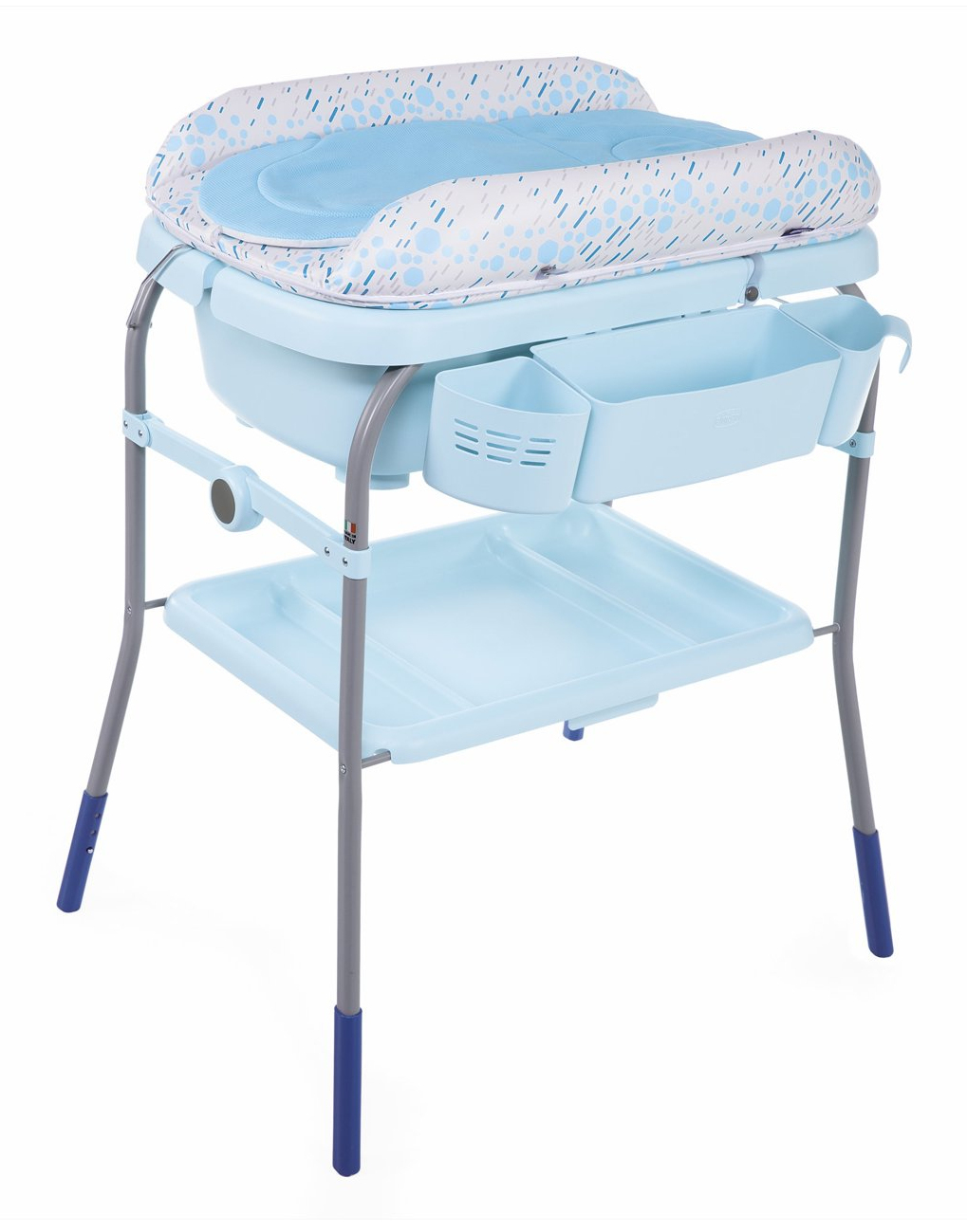 Chicco Cuddle & Bubble Bebek Bakım ve Alt Değiştirme Ünitesi - Mavi
