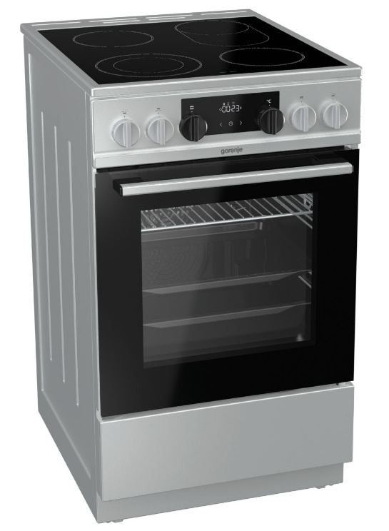 Gorenje EC5351XA cooker Freestanding cooker Electric Ceramic hob Stainless steel – image 4