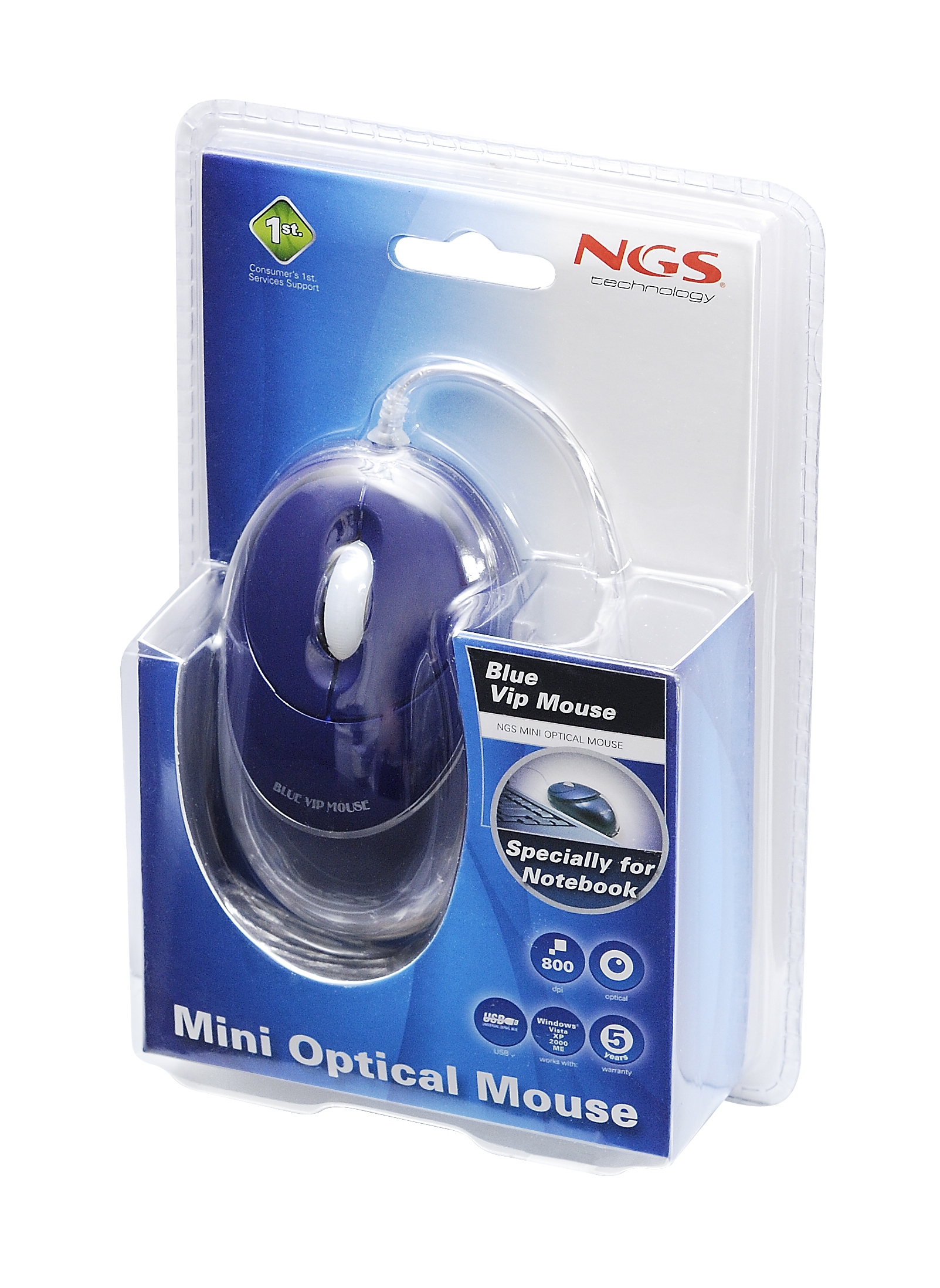 NGS Blue Vip Mouse – image 5