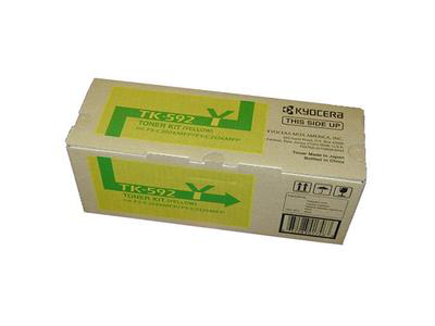 Kyocera TK-592Y toner cartridge 1 pc(s) Original Yellow