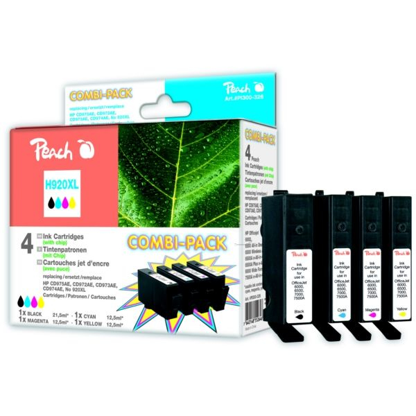Peach 0A314666 ink cartridge High (XL) Yield Black, Cyan, Magenta, Yellow