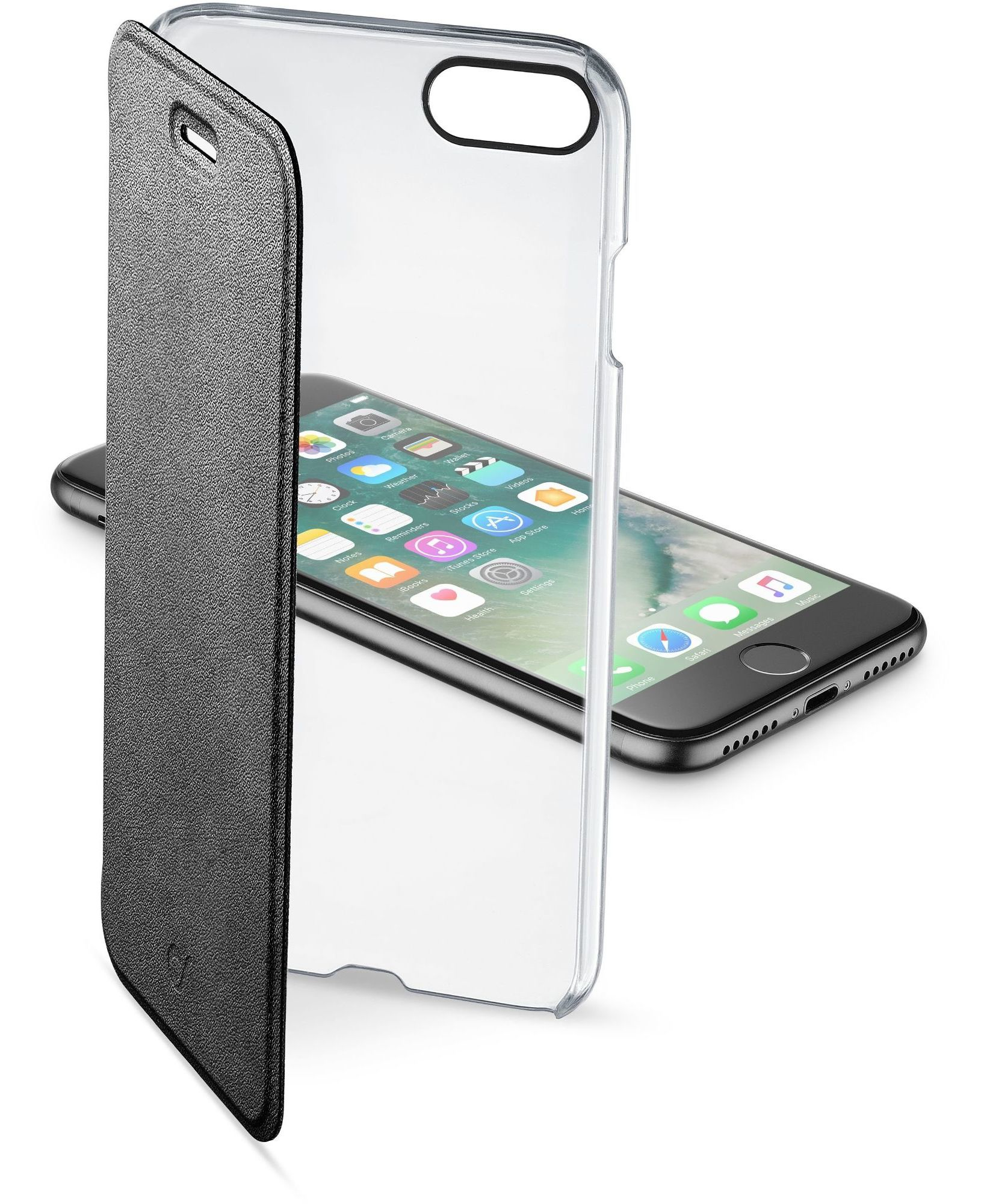 Cellularline Clear Book - iPhone 8/7
