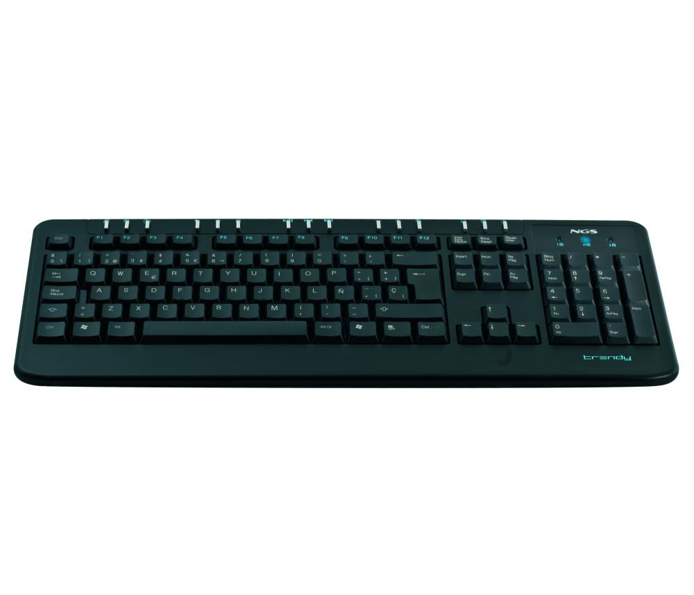NGS Trendy keyboard Office USB QWERTY Black – image 3