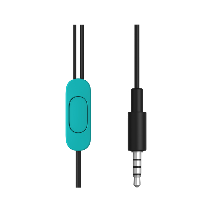 Motorola 712716100601 headphones/headset Wired In-ear Turquoise – image 2