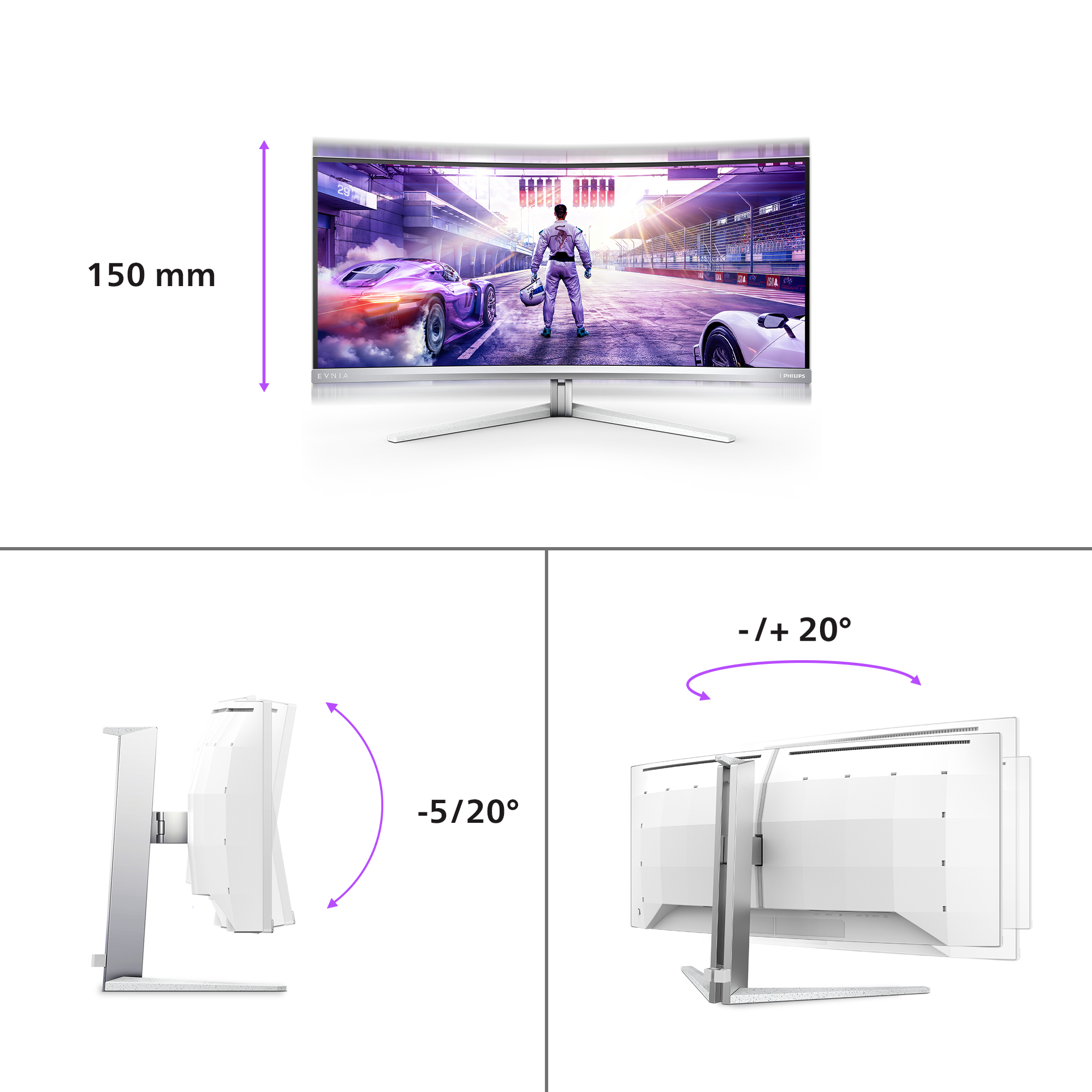 Philips 34M2C8600/00 computer monitor – image 3
