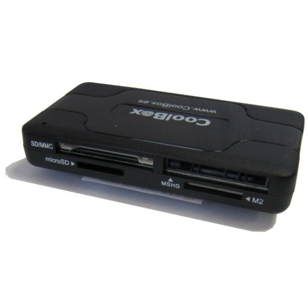 CoolBox CRE-050 card reader USB 2.0 Black