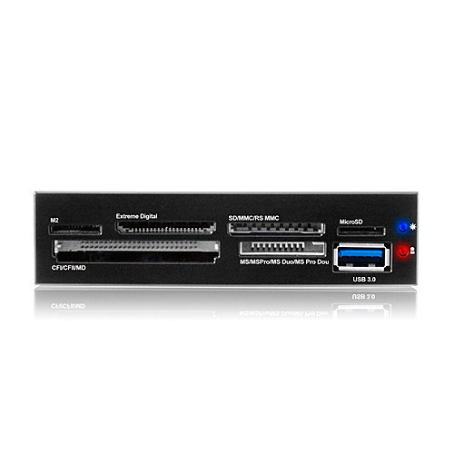 ICY BOX IB-865 card reader USB 3.2 Gen 1 (3.1 Gen 1) Internal Black – image 2