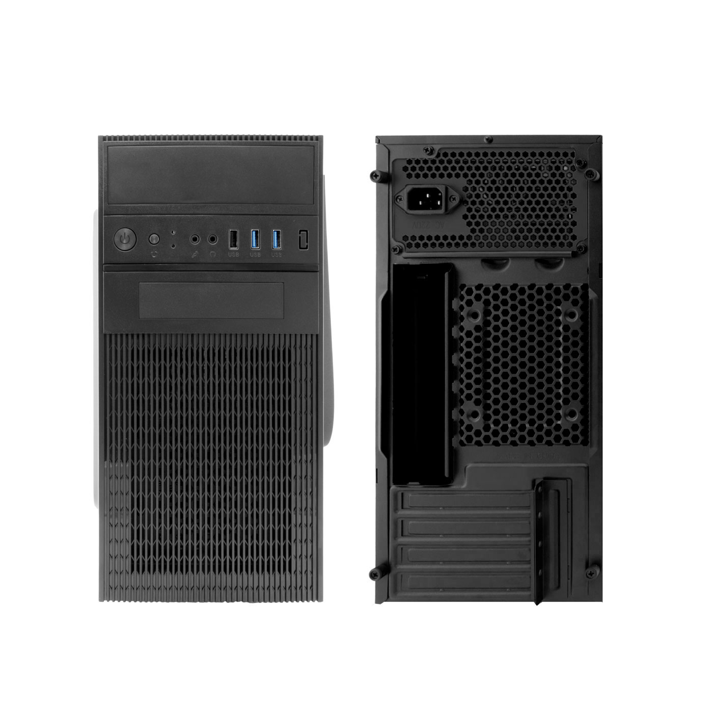 CoolBox M-580 Micro Tower Black – image 2