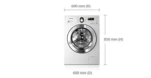 Samsung WF1704YPC washing machine Front-load – image 2