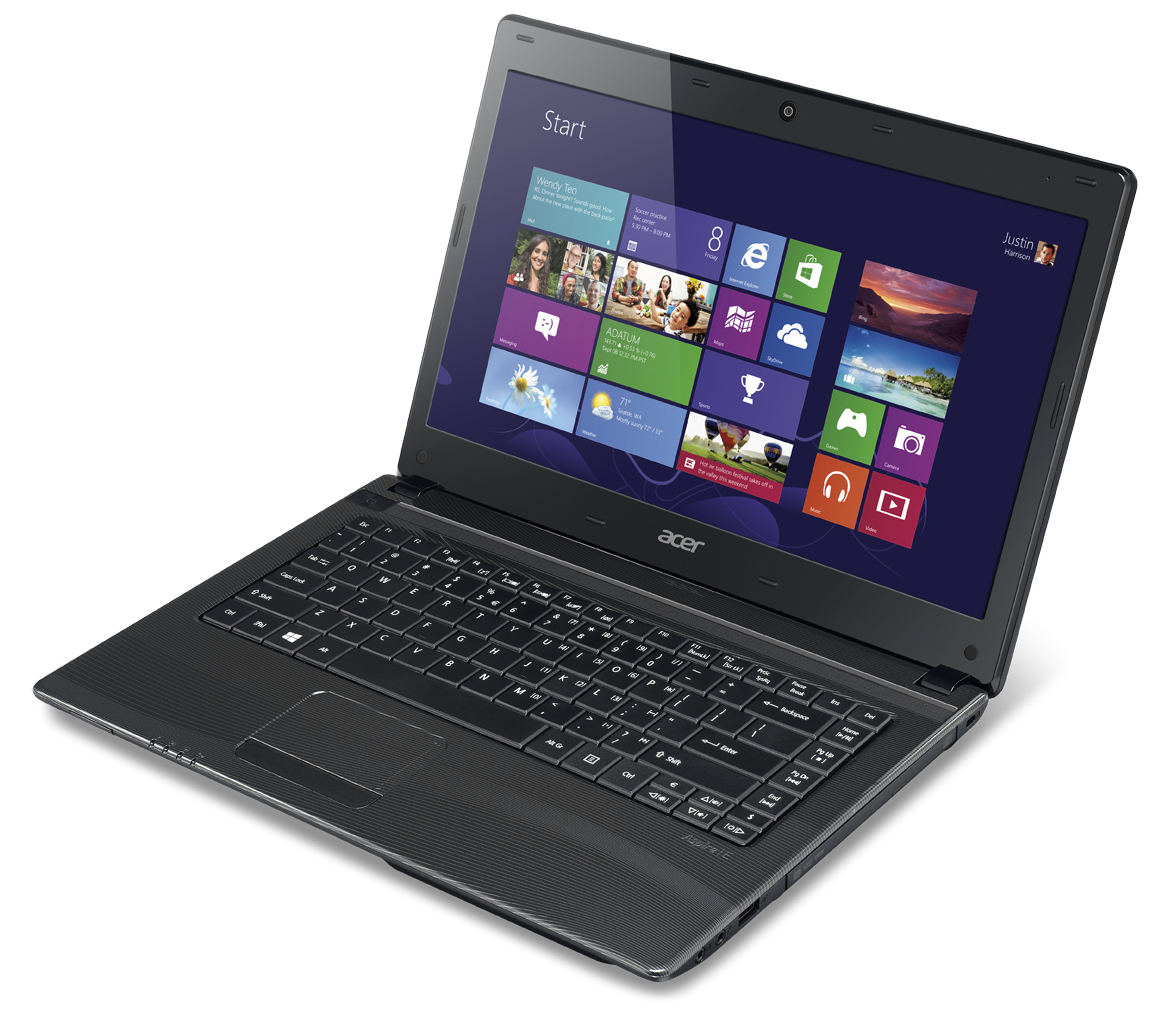 Acer Aspire 451G-84508G1TMnkk AMD A8 A8-4500M Laptop 35.6 cm (14") 8 GB DDR3-SDRAM 1 TB HDD AMD Radeon HD 8750M Windows 8 Black QWERTY – image 2